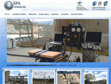 Tablet Screenshot of epacolombia.com